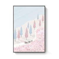 No.14フレーム付きキャンバスアート　オシャレ絵画　アートポスター　インテリア No 86 木枠付きキャンバスアート ブランドアートポスター