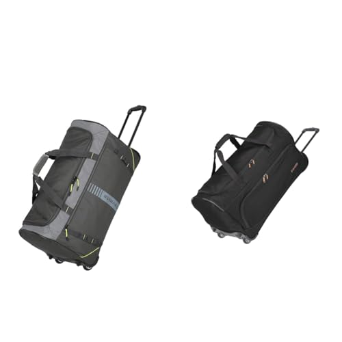 Sac de voyage souple à roulettes travelite Basics Fresh taille L noir