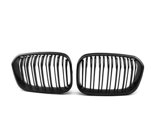 Parrilla delantera para Serie 1 F20 F21 Facelift con rejilla de capó negra
