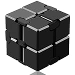 Funxim – Funxim Infinity Cube, Unendlicher Würfel Spielzeug, (Schwarz