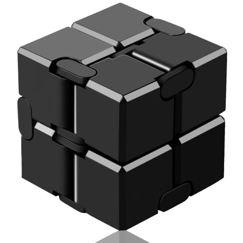 Funxim Infinity Cube Fidget Toy Cube suitable for Adults & Kids New Version Fidget Finger Toy Stress and Anxiety relief Killing Time Fidget Toys Infinite Cube