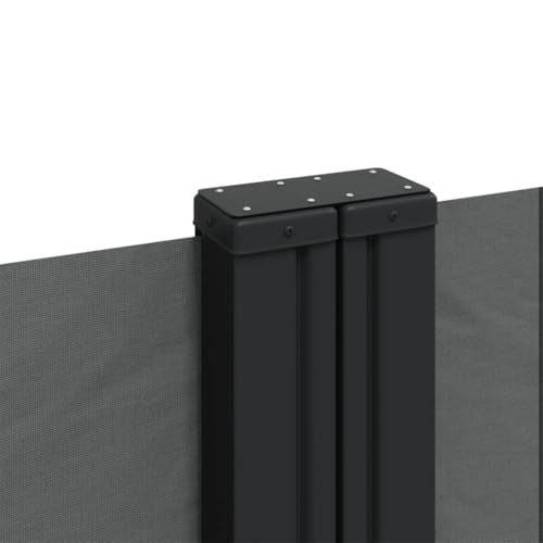 Store latéral extensible imperméable double face 180 x 1000 cm anthracite - 7