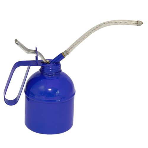 Oliatore Labor Oliatore Manuale da 500 cc in Metallo con Leva Cromata – Tubo Flessibile in PVC Rinforzato – Professionale per Lubrificazione Precisa