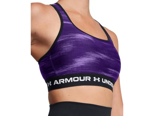 Image of Under Armour Crossback Mid Impact Heather Bra