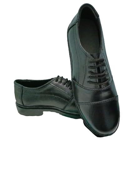 GEUMA Security Guard Uniform Shoes, Leather (Black, UK Footwear Size System, Adult, Men, Numeric, Medium, 7) (B0DFPMNVPM) Amazon Price History, Amazon Price Tracker