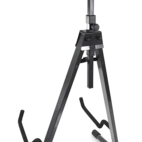 Gebrent Cello Floor Stand With Bow Hook - Holder For Concerts, Orchestra, Performance, Music - Padded, Adjustable - With Anti-Slip Endpin Rest #TOP4