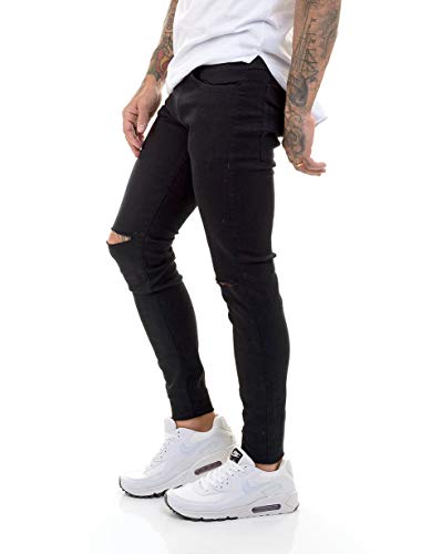 CALÇA JEANS PREMIUM DESTROYED SKINNY OFFERT (40)