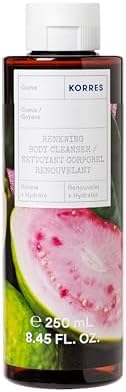 KORRES Renewing Body Cleanser, Guava Scented Body Wash, 8.45 Fl Oz