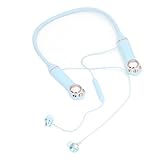 Jopwkuin Bluetooth 5.3 Nackenbügel-Ohrhörer, Ausgewogener Klang, Magnetische Stereo-Funkkopfhörer Zum Laufen, für (Blau)