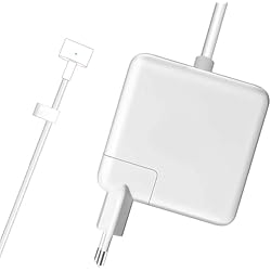 Cargador Magsafe 45W Original Vanchly Compatible con Mac Book Air Cargador 45W,Fuente de alimentación Cargador T-Tip Compatible con Mac Book Air 11´´ 13´´(2012-2017),Modelos A1436 A1466 A1465 A1435 etc.
