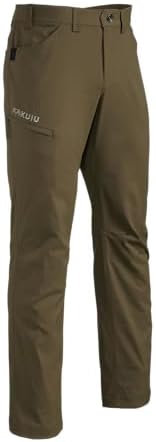 KUIU Switchback Pant - Water & Stain Resistant, 2-Way Stretch, Secure Thigh Pocket, Reinforced Knife Feature, Articulated Knees, Durable & Versatile for Hiking and Everyday Wear