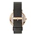 Skagen Women's Signatur Two-Hand Rose Gold Alloy and Gray Leather Band Watch (Model: SKW2794)