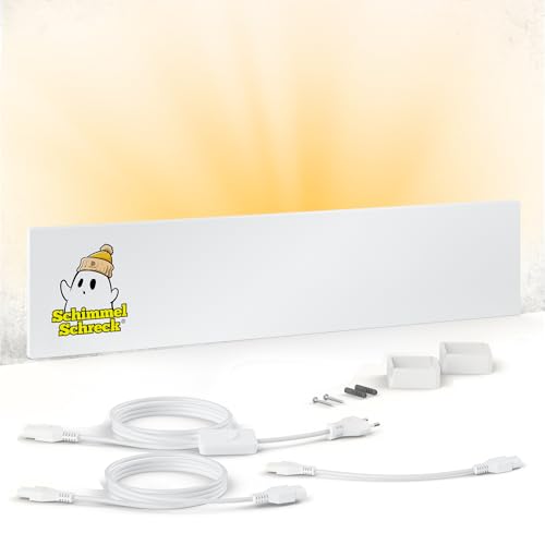 BR Bringer SchimmelSchreck - Desmoldeador para paredes y baños - El calentamiento infrarrojo del moho es la alternativa al spray y a la pintura antimoho - Sin moho y sin productos químicos