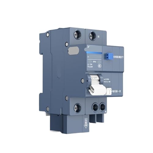 Interrupteur d'air NB3 2P disjoncteur protection fuites 32A noir pour maison