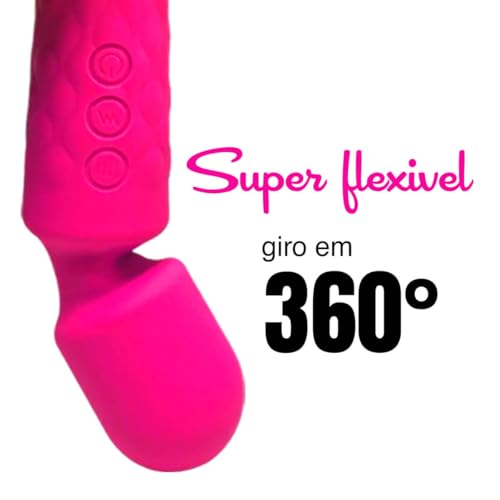 vibrador Portátil para Relaxamento e Bem-Estar Fácil de Usar Massageador Elétrico Portátil Varinha m