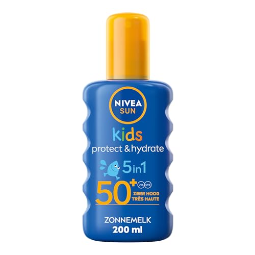 Crème Solaire Spray Enfant Corps Spf 50+ Hydratant Résistant A 'eau Sun Nivea Le Spray De 200ml - vue 2