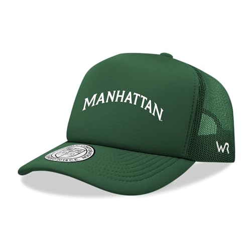 BH Fashion Company Manhattan University Jaspers Trucker Mesh Snapback Game Day Hat Forest Green