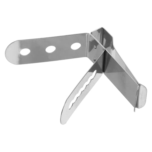 MOLUCKFU Pinza para Sonda de Temperatura de Alimentos en Acero Inoxidable 304 Clip Multifuncional para Aparatos de Café y Cocina Soporte Estable para Termómetro Orificios 43 MM MOLUCKFU Pinza para Sonda de Temperatura de Alimentos en Acero Inoxidable 304 Clip Multifuncional para Aparatos de Café y Cocina Soporte Estable para Termómetro Orificios 43 MM