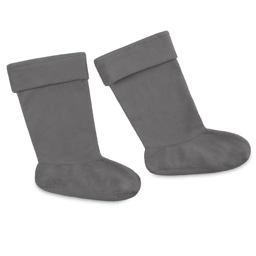 CityComfort Stiefelsocken Damen und Teenager, Fleece Thermo Socken für Gummistiefel Warme Socken Damen Größe 36-41 (Grau, 38-39 EU) CityComfort Stiefelsocken Damen und Teenager, Fleece Thermo Socken für Gummistiefel Warme Socken Damen Größe 36-41 (Grau, 38-39 EU)