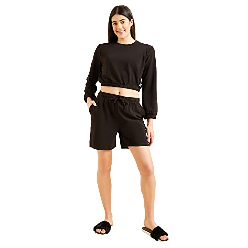 Image of Sweet Dreams Women's Cotton Blend Solid Pajama Set pack of 1