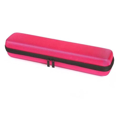 Estuche rígido rosa para planchas y accesorios de cabello miniatura 6
