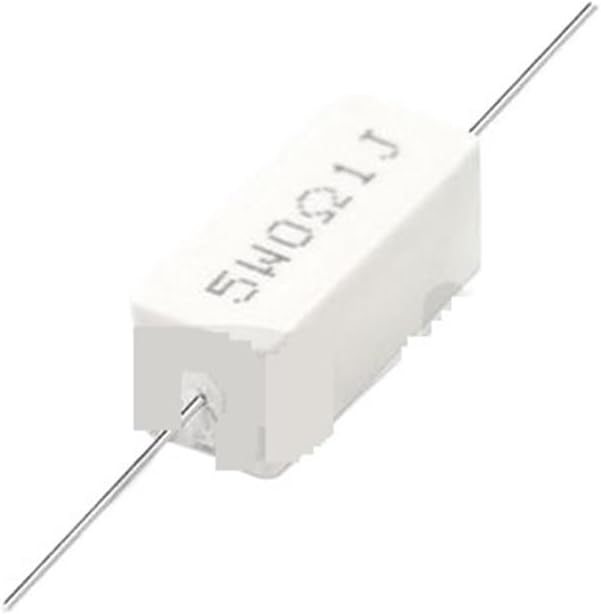 50pcs 5W 5% Cement Resistor Power Resistance 0.01R ~ 100K 0.1R 1R 10R 100R 0.22 0.33 0.5 1 2 5 8 10 15 20 25 30 100 1K 10K ohm(4.7R)