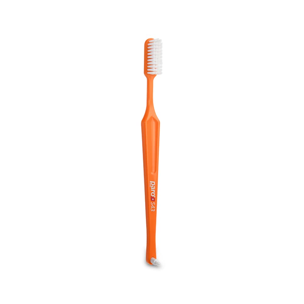 paro® S43, suave, 4 filas, con cepillo interespacial. Fabricado en Suiza