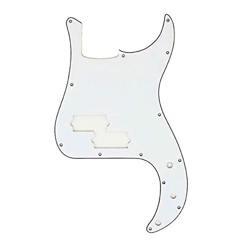 �y�������K�i�z Allparts �I�[���p�[�c PG-0750-035 White Pickguard for Precision Bass 8039