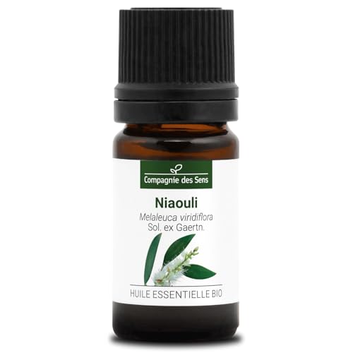 NIAOULI (Melaleuca viridiflora) BIO - 5mL - Huile Essentielle de Qualité Premium - 100% Pure, Naturelle, garantie ChromaCert® - Chémotypée & Intégrale