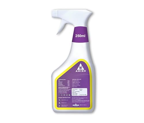 Image of Amish Herbal Lizard Spray 250 ml Pack Of 1 |10 Minutes Formula |Removes Entire Lizard colony|Powerful 100% Organic No Chemical Lizard Repellent Spray for Home Long Lasting Protection Instant Action