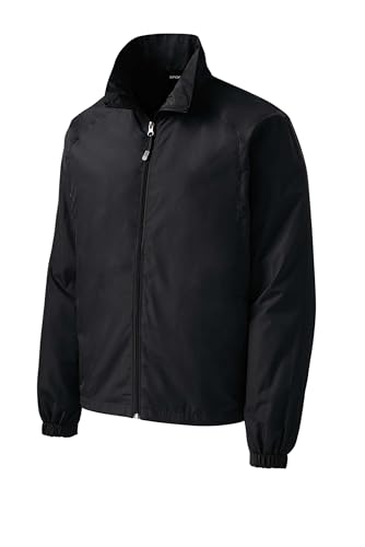 Sport-Tek Men's Full Zip Wind Jacket3