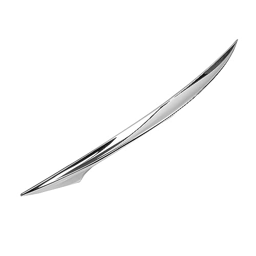 Aileron de voiture autocollant argent pour coffre Nissan Qashqai