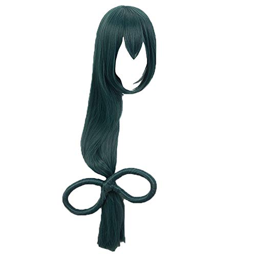 Gegexli Anime My Hero Academia Cosplay Wigs Tsuyu Asui Synthetic Hair Halloween Party Women Wig