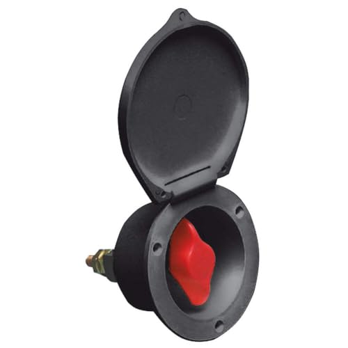 Coupe-Batterie Marin Heavy Duty Noir OSCULATI Anti Court-Circuit