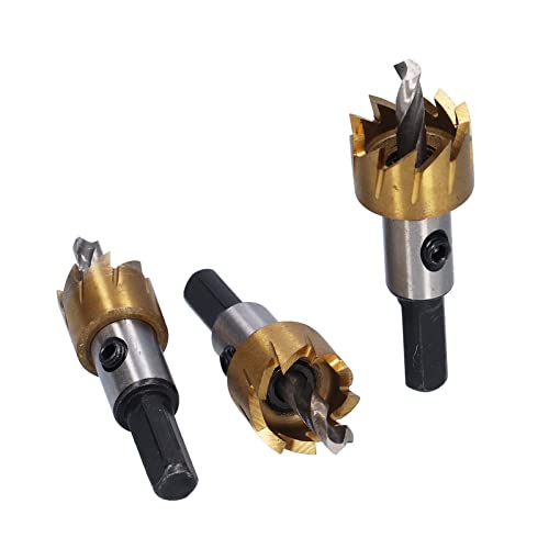 Set de 5 brocas perforadoras de acero al carbono miniatura 6