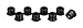Cal-Van Tools 39300 Ford Triton 3 Valve Insert Set, 1 Pack, Brown