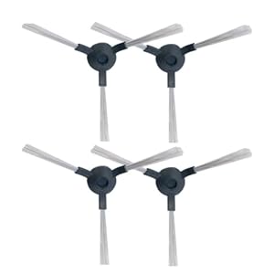 JoyousMall Side Brush for E3 Plus Robot Vacuum, Side Brush for E6 Robot Vacuum Cleaner, for inse for edge Brush Replacement, 4pcs