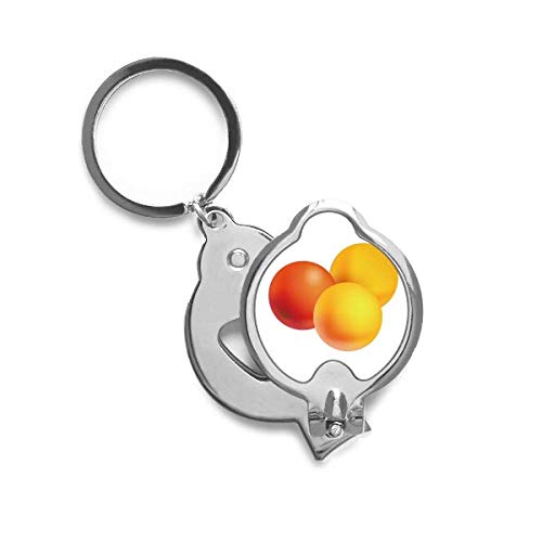 Coupe-ongles pilule orange DIYthinker soin manucure main
