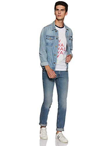 Image of United Colors of Benetton Men's Solid Regular Fit Shirt