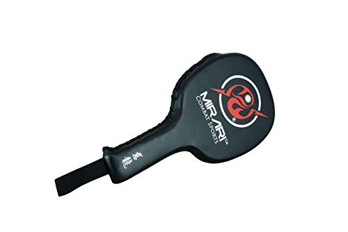 Mirari Striking Paddles For Martial Arts, Taekwondo Kick Pads, Karate Sparring Training Equipment (Black) #TOP2