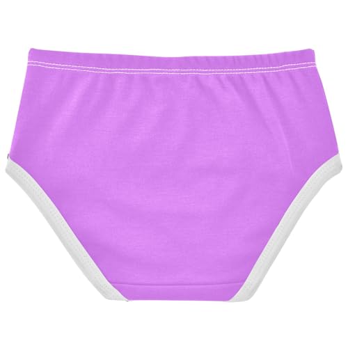 Joisal Purple Violet Girls Underwear Toddler 2t Cotton Panties for Girl Animals Kids Undies Briefs2