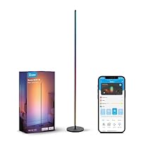 Govee Lampade da Terra LED RGBIC, Piantana Lampada da Terra Funziona con Alexa, Matter, APP...