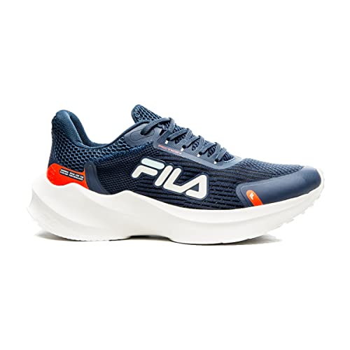 Tenis Fila Action, Masculino, Marinho/Azul/Coral, 40