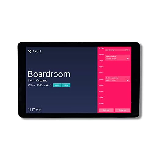 PoE Texas Touchscreen Meeting Room Scheduler