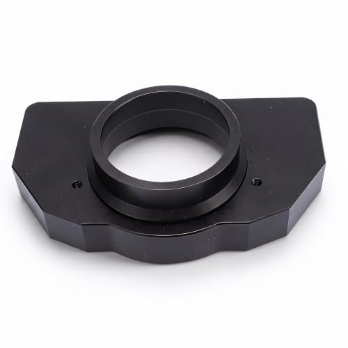 Soporte universal ajustable para volante de simulación de carreras - Montura de aleación de aluminio duradera con instalación fácil y diseño ergonómico para simuladores de carreras miniatura 1