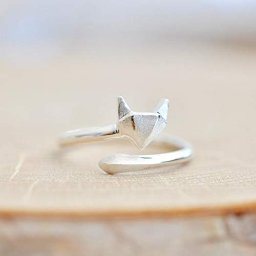 Women's Ring 925 Sterling Silver Ring Adjustable Open Ring for Women Birthday Anniversary Promise Jewellery