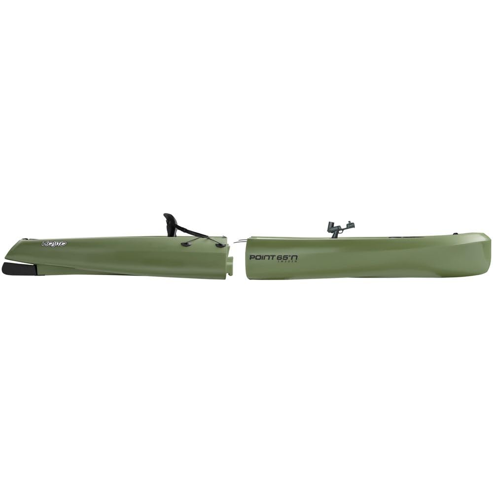 Point 65°N Mojito Angler Solo Kayak Sit-on-Top modulable - Vert