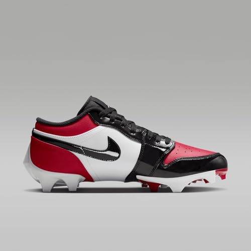 Jordan 1 Low TD Men's Football Cleat (FJ6245-601, Gym Red/White/Black)3