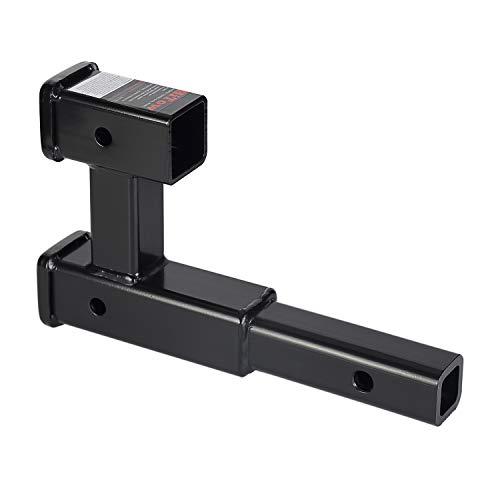 HITOWMFG Dual Receiver Extender Trailer Towing Hitch Extension(GTW 5,000 lbs) Trailer Hitches for Vehicles