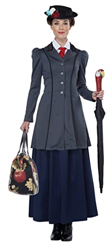 California Costumes 01568M-GNY-M Women'S English Nanny - Adult Costume Adult Costume thumb #1